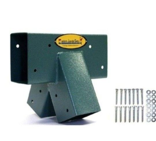 90° A-Frame Swing Set Bracket Heavy Duty for Ez, Simple Install - DIY Swing Set Parts