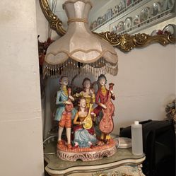 PORCELAIN ANTIQUE LAMP