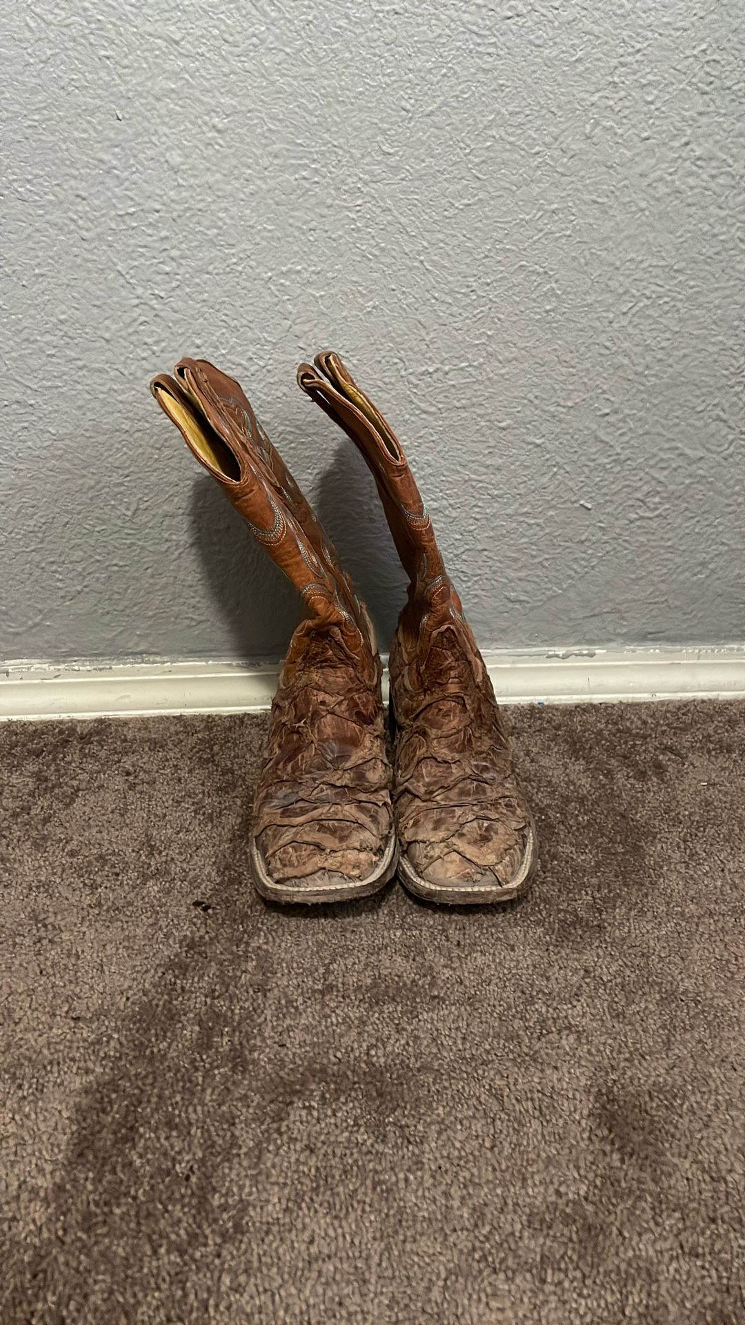 Boots Fish Skin