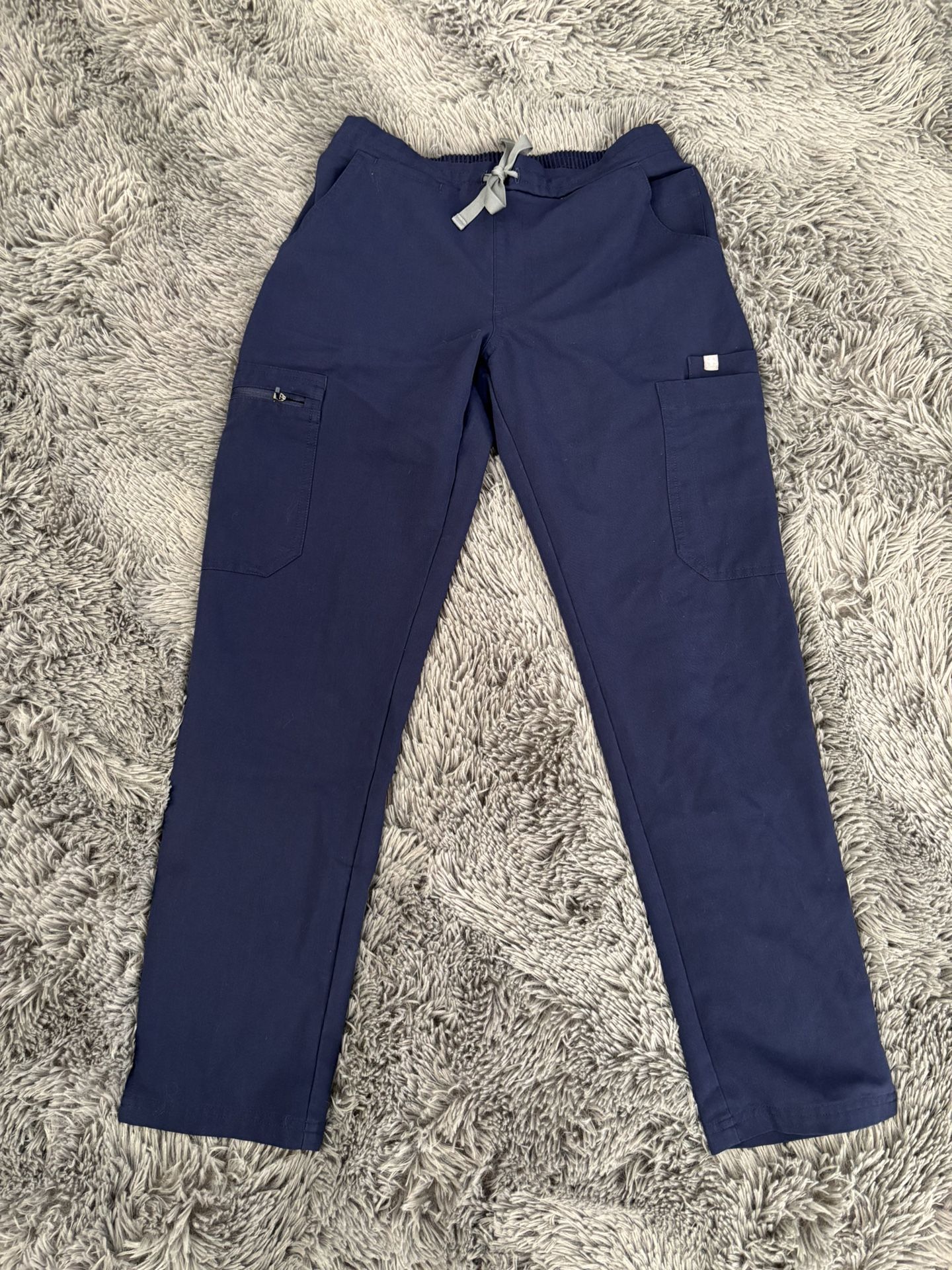 FIGS XS/P Navy Blue Yola scrub pants
