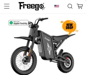 Freego Electric Dirt Bike X0 mini size