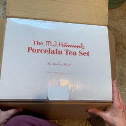 Hummel Porcelain Tea Set (Never Used)