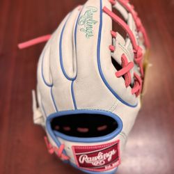 Rawlings HOH R2G 12” White/Pink PROR316SB-2WP Fastpitch I-Web 