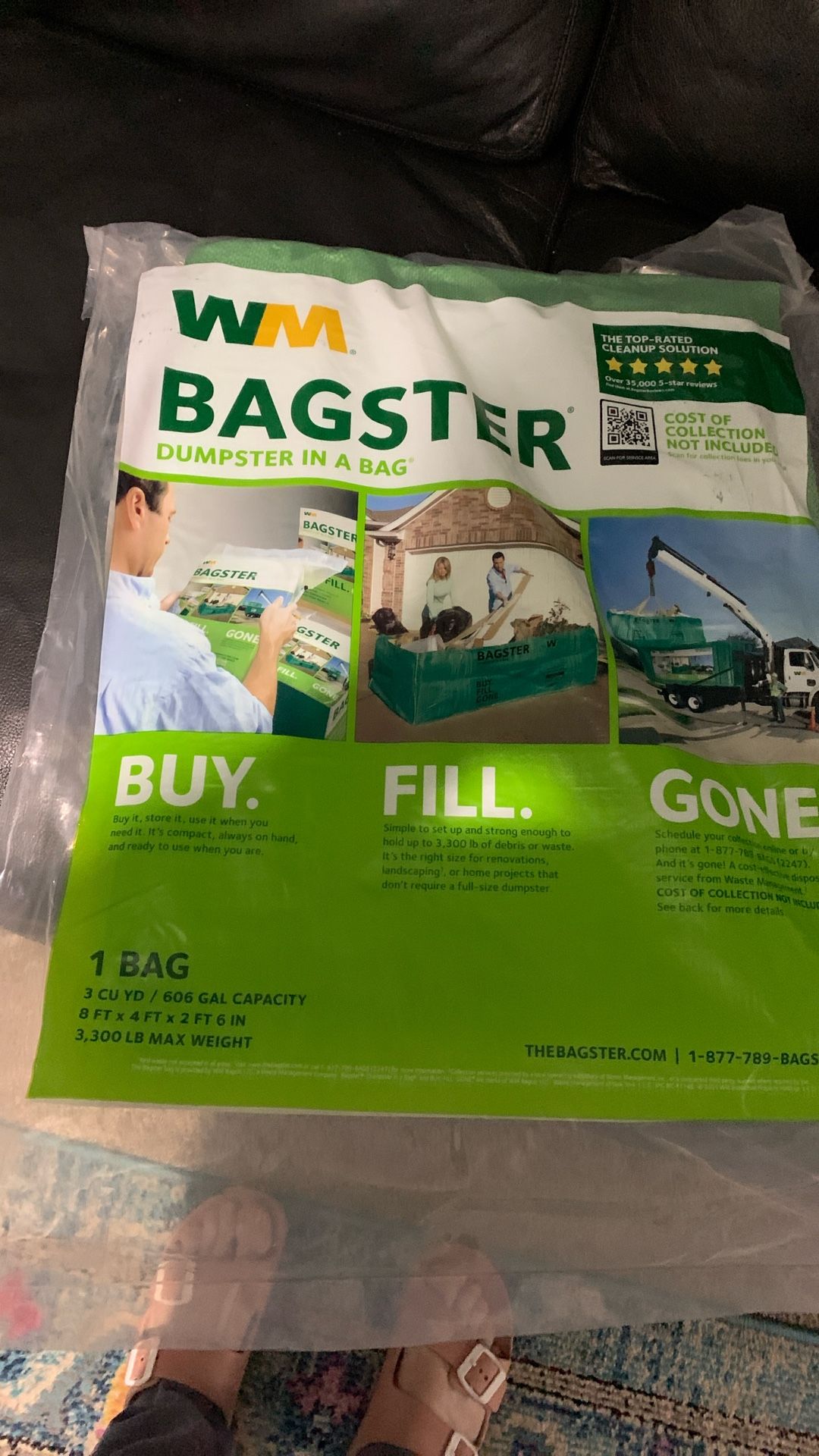 WM BAGSTER New In Wrapping