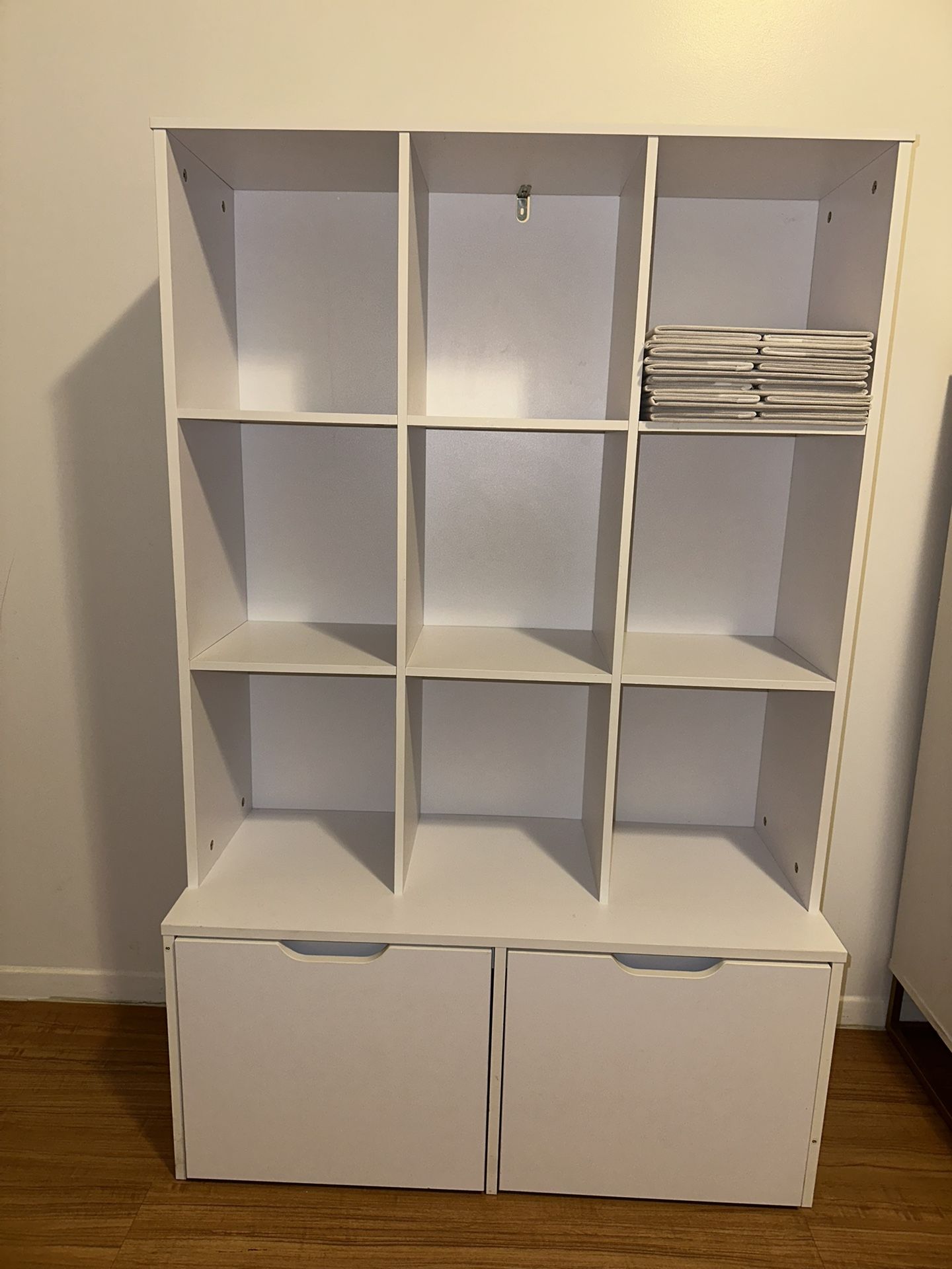 9 Cubicle Bookshelf w/ 2 Drawers
