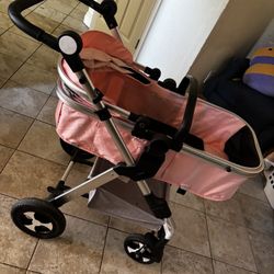 Blahoo pink stroller