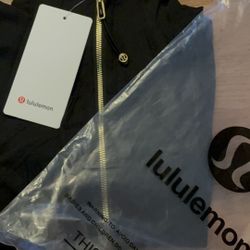 Lululemon Golden Zip Up Black