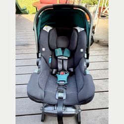 Nuna PIPA RX Infant Car Seat + RELX Base – Lagoon/Teal
