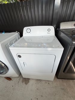 Amana White Front-Load Dryer