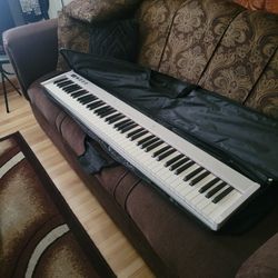 PIANO CHURCH ORGAN SWAN-S  PIANO EXCELLENT CONDITION WITH CASE WORKS