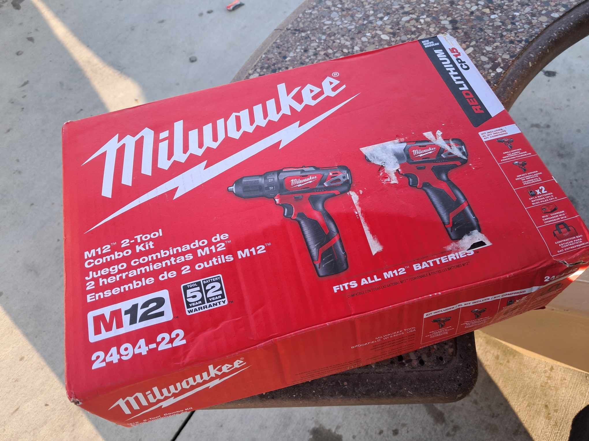 Milwaukee M12 Combo Kit 