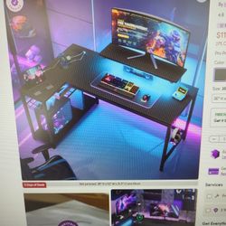 Computer Desk With Power Outlet
