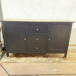 Black Brown  TV Stand