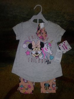 Girls two piece outfit size 2T