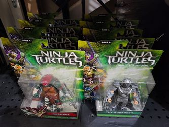 Tmnt movie 8 set figures sealed