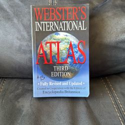 Webster’s International Atlas Third Edition Paperback