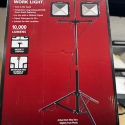 HUSKY 10,000 LUMEN TWIN HEAD LED WORK LIGHT