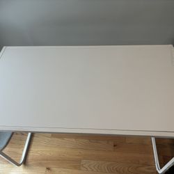 White Office Desk
