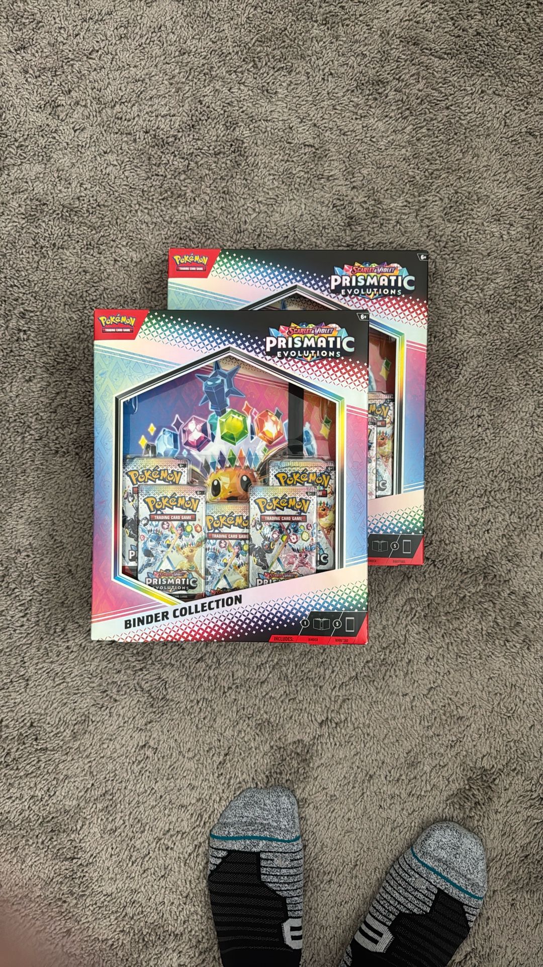Pokemon Prismatic Evolutions Binder Collection
