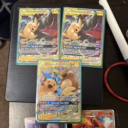 Pikachu zecrom gx raichu raichu