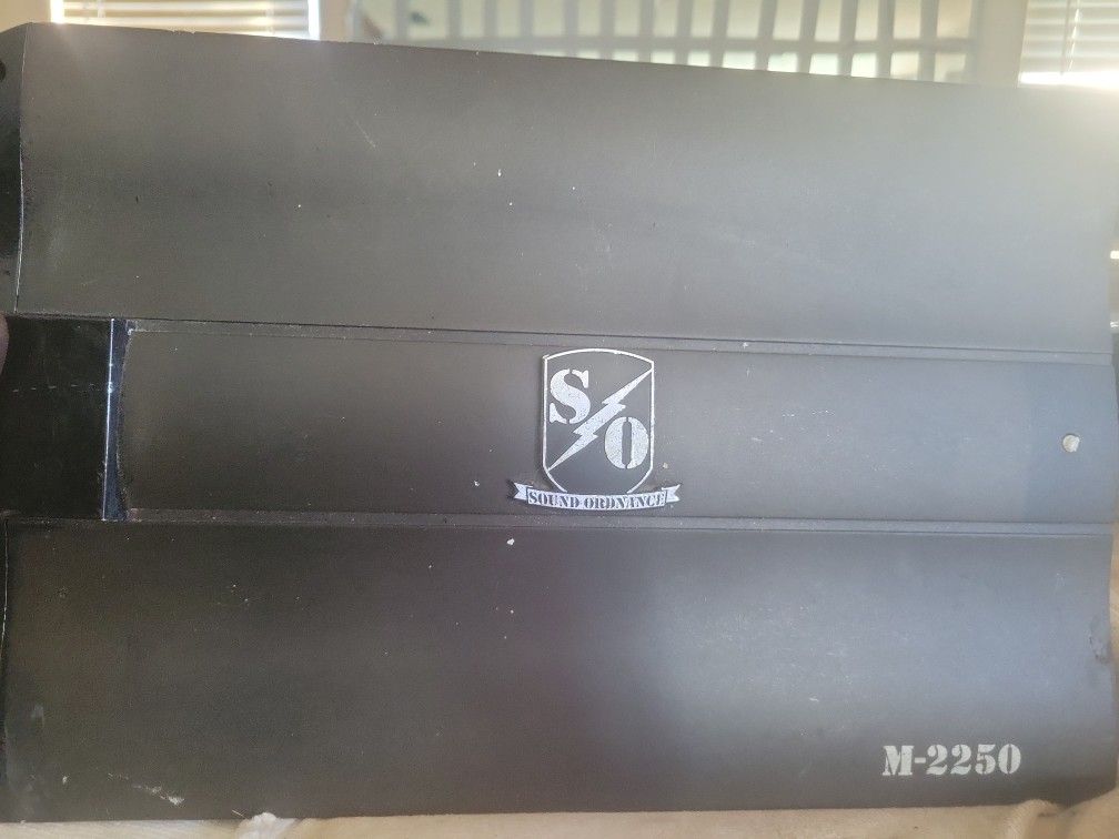 Sound Ordinance Amplifier 