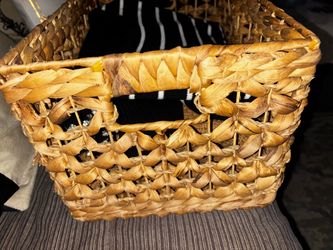 Woven Seagrass Storage Basket