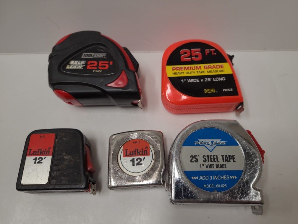 (1) Tape Measure Your Choice