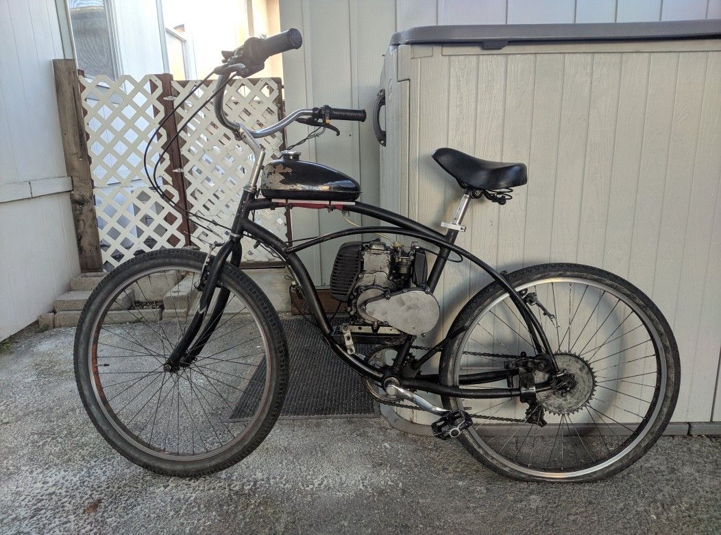 49cc 4 stroke motorized bicycle