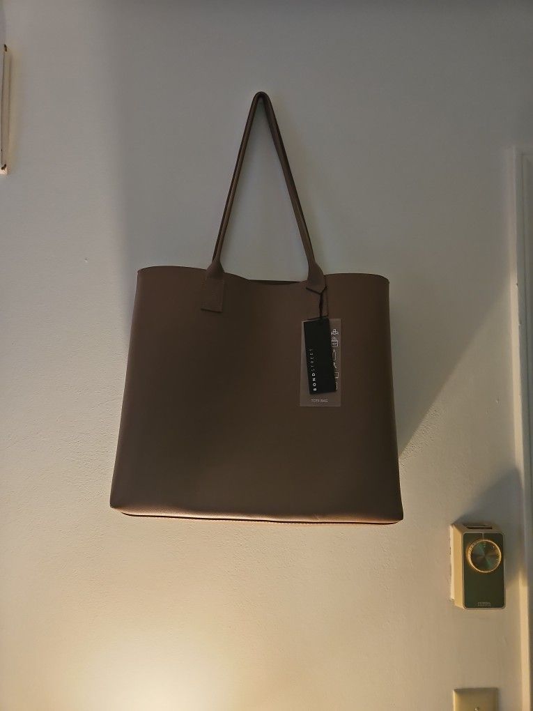 Vegan Leather Laptop And Tote Bag