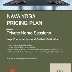 Private Yoga Lessons