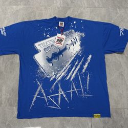Alocs X Asaali shirt sizes S-XL