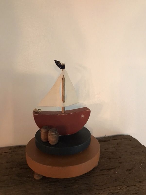 Sailboat music box