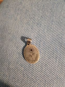 Granddaughter pendent 925