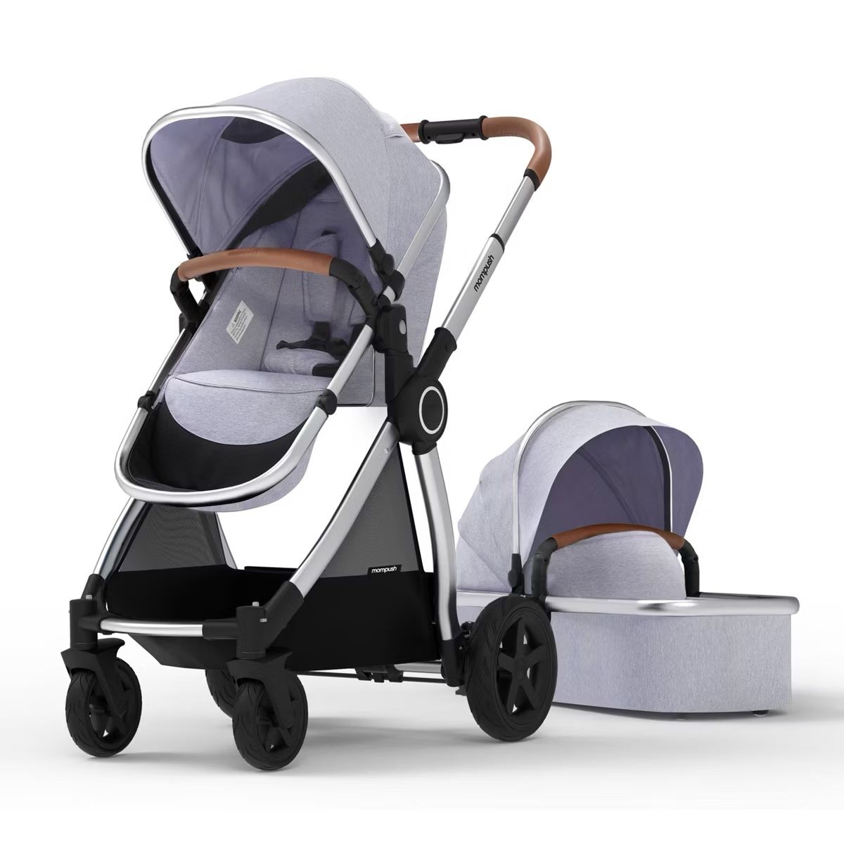 Mompush Ultimate 2 Full Size Stroller with Bassinet