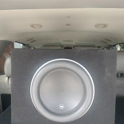 JL audio. W7. 10 inches