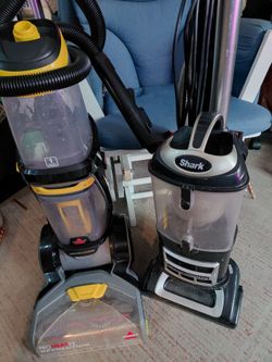 Bissell revolution carpet cleaner n shark sey
