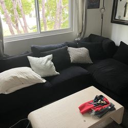 Black Sectional Couch