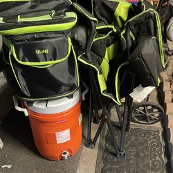 Chair ,  Rubbermaid , thermal bag