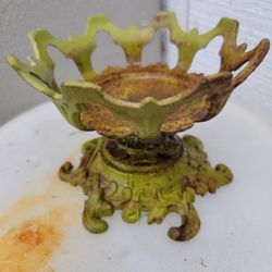 Vintage Robert Emig Cast Iron Pedestal Stand 