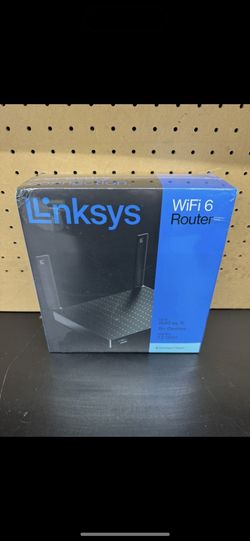 Linksys AX2200 Dual-Band Wi-Fi 6 Mesh Router, Up to 2.2 Gbps Speeds & 1,500 sq. ft. Coverage For Next-Level Connectivity