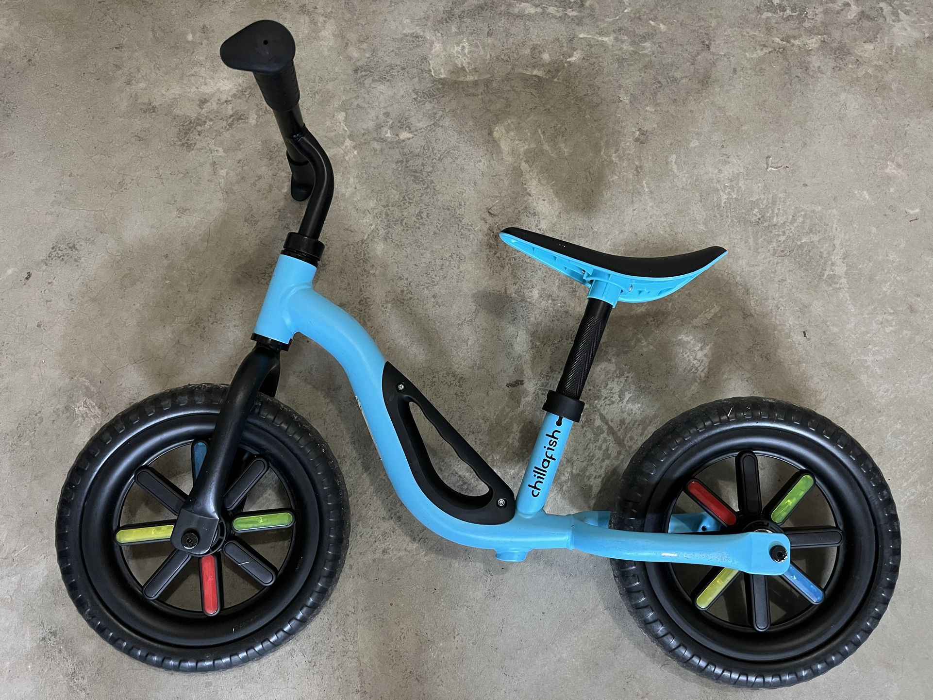 Chillafish Balance Bike for Kids (wheels 10”)