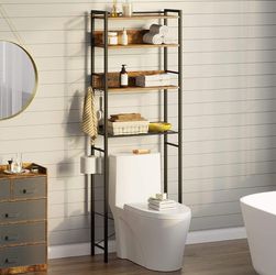Over The Toilet Storage 4-Tier.