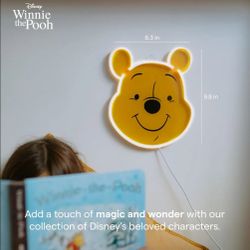 Disney Winnie The Pooh LED neon wall Light / NEW