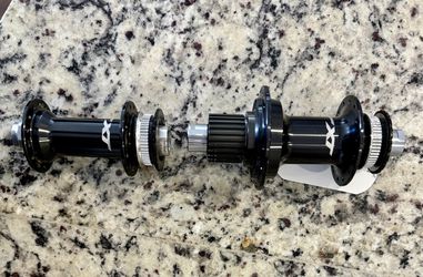 Shimano XT Front And Rear Hubs.