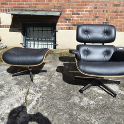 Eames Lounge Chair and Ottoman Reproduction