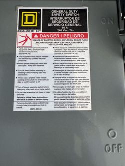 60 amp 240 V 12