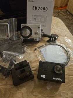 Brand new AKASO EK7000 4K WiFi Action Camera