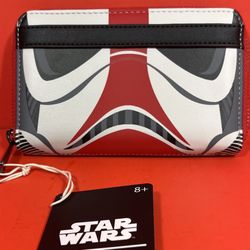 Loungefly Star Wars Incinerator Trooper Zip Around Wallet