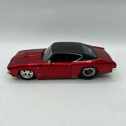 Jada Bigtime Muscle 1969 Chevy Chevelle SS Red 1:24 Diecast 90340