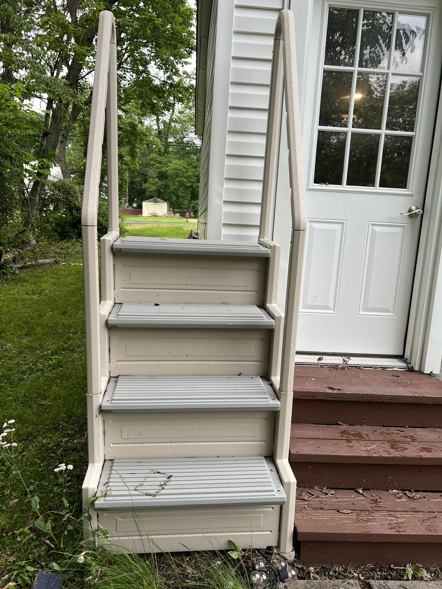Above Ground Pool Stairs / Steps X2